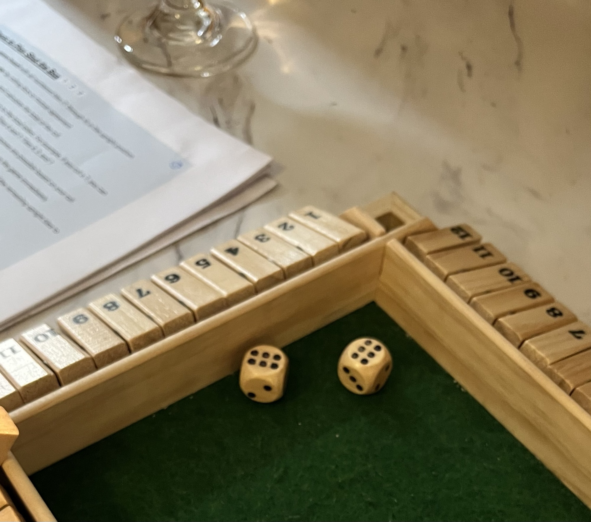 Day 14 – Sometimes life rolls you a “Double Six”